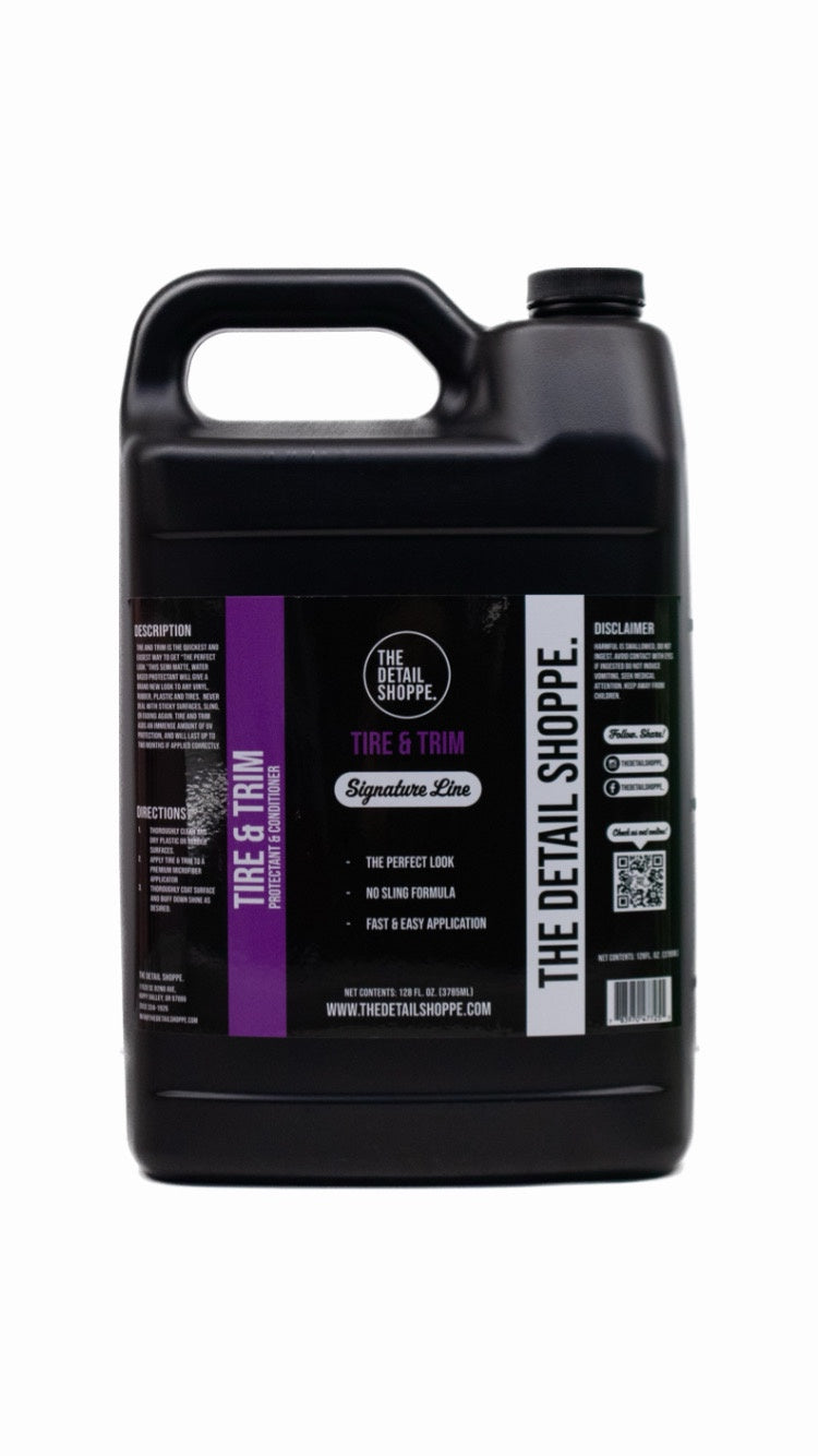 The Detail Shoppe - Tire & Trim - 1gal