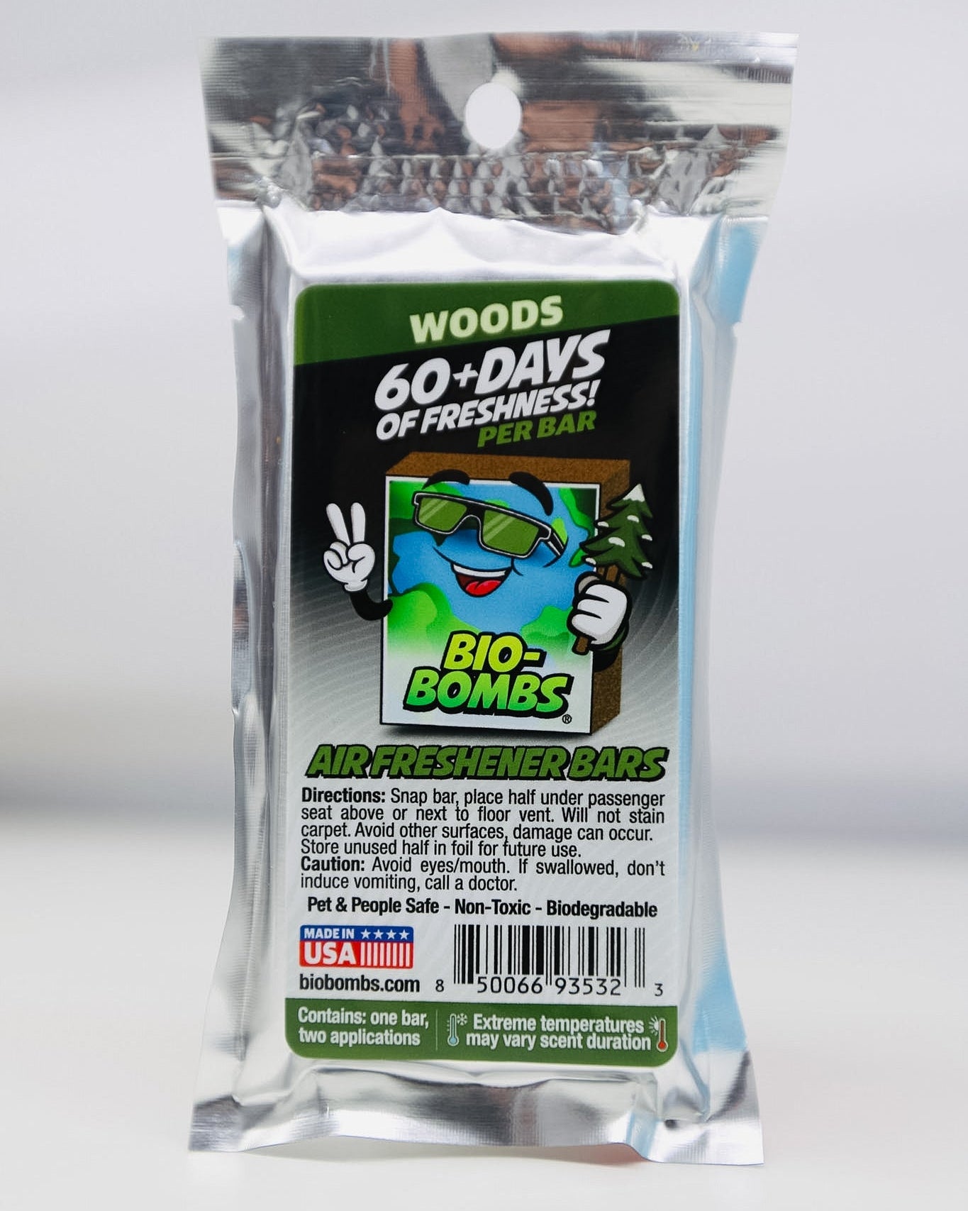 Bio-Bombs Air Freshener Bars - Woods