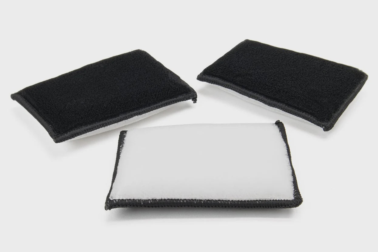 AutoFiber - Scrub Ninja - 3pk - Black/White