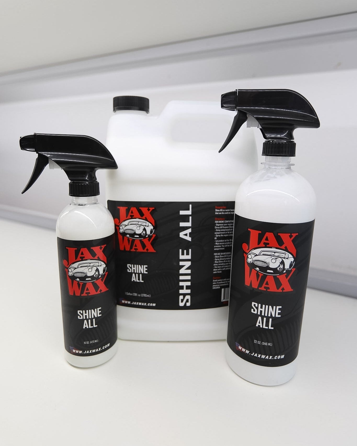 Jax Wax - Shine All Water Based Dressing - 32oz