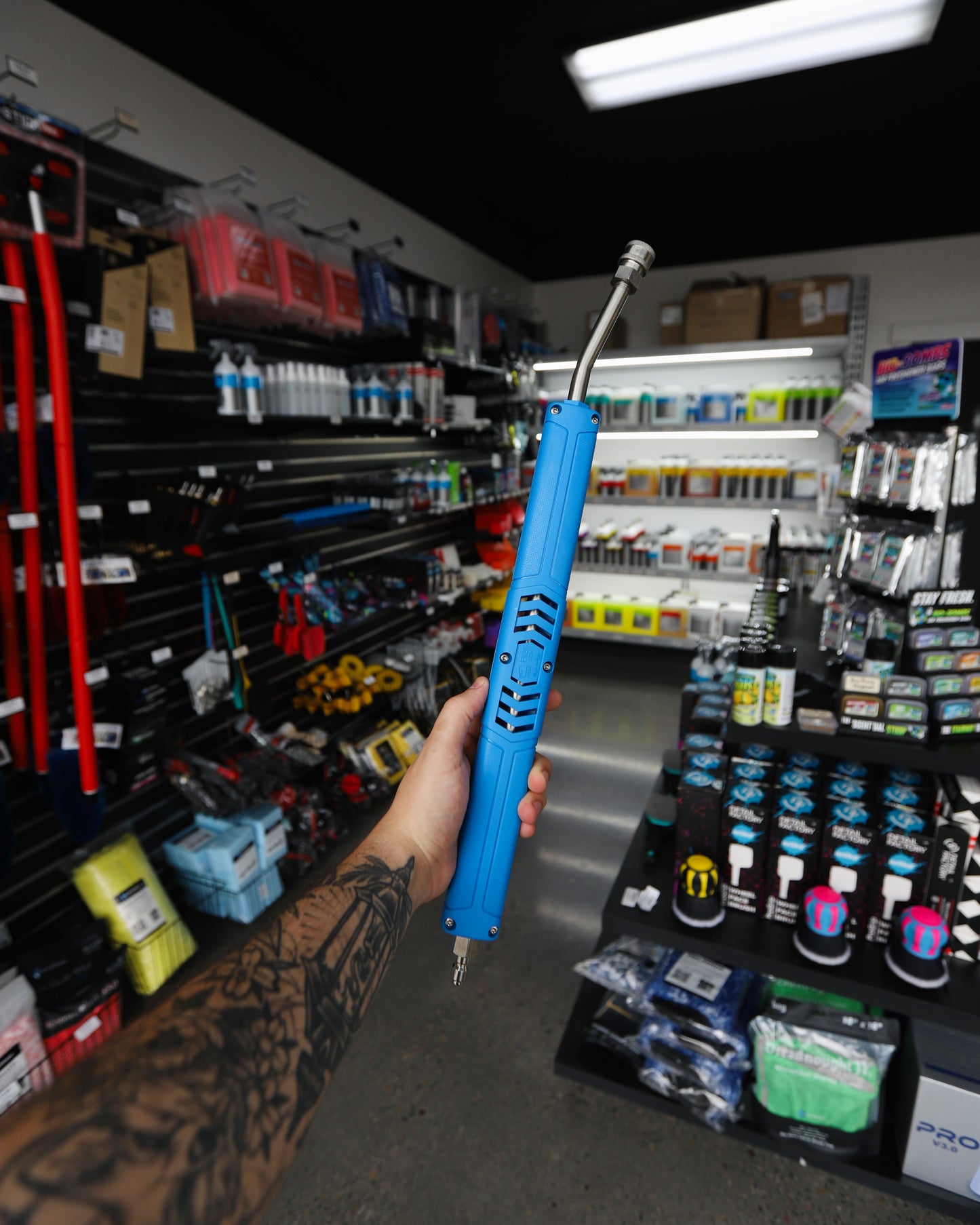 MTM Hydro - Acqualine SS Bent Lance w/ SS QC's - 20"