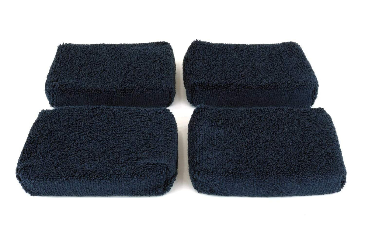 AutoFiber - Microfiber Applicator - 4pk Black