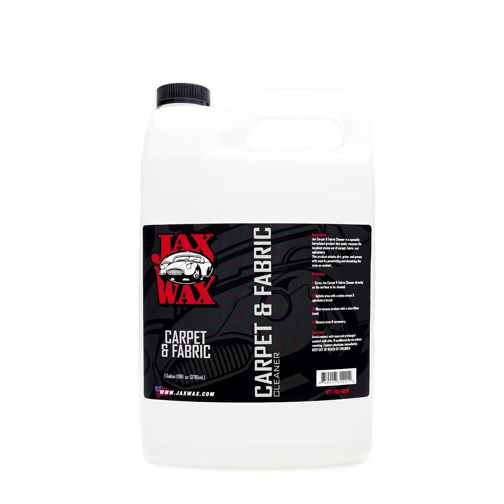 Jax Wax - Carpet & Fabric Cleaner - 1gal