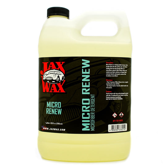 Jax Wax - Micro Renew Microfiber Detergent - 1gal