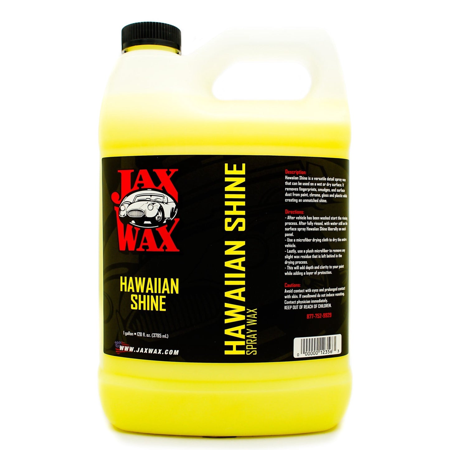 Jax Wax - Hawaiian Shine Spray Wax - 1gal