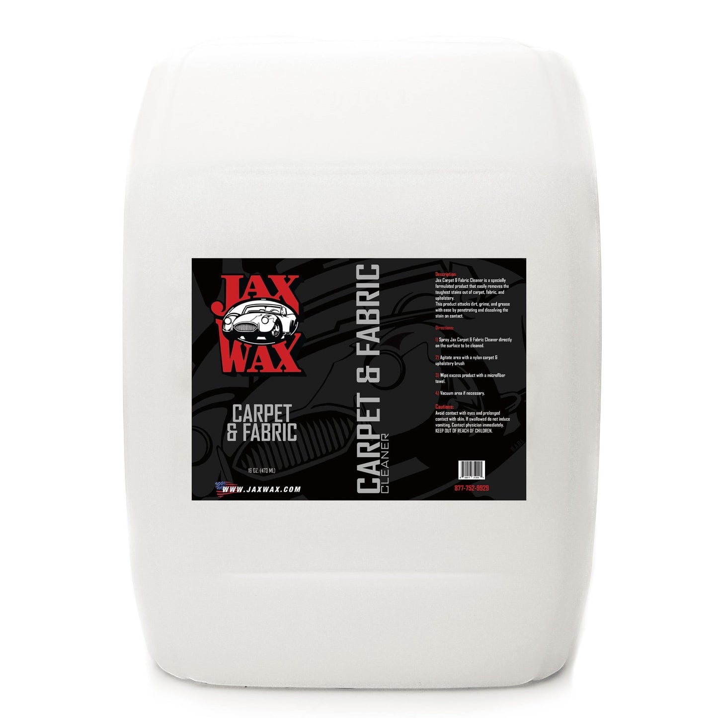 Jax Wax - Carpet & Fabric Cleaner - 5gal