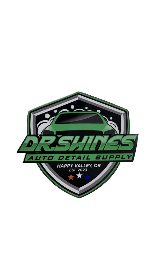 Dr. Shines Die Cut Sticker - 3"