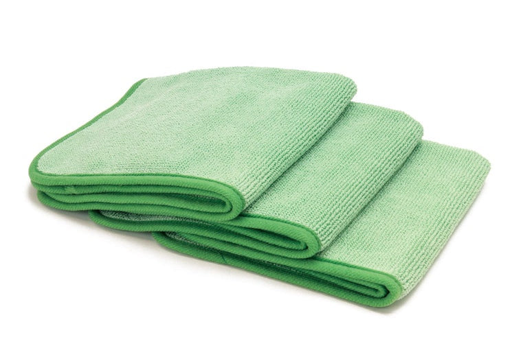 AutoFiber - Korean Twist Glass Towel Green - 3pk