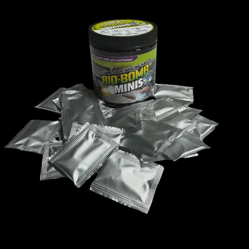 Bio-Bomb Minis-Dissolvable Cleaning & Deodorizing Tablets  25 Pack