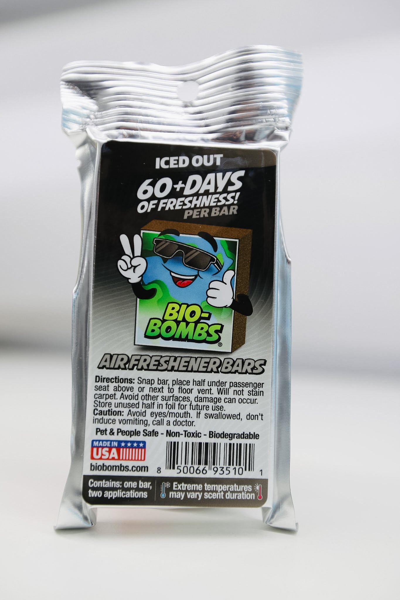 BioBombs - Air Freshener Bars - Iced Out