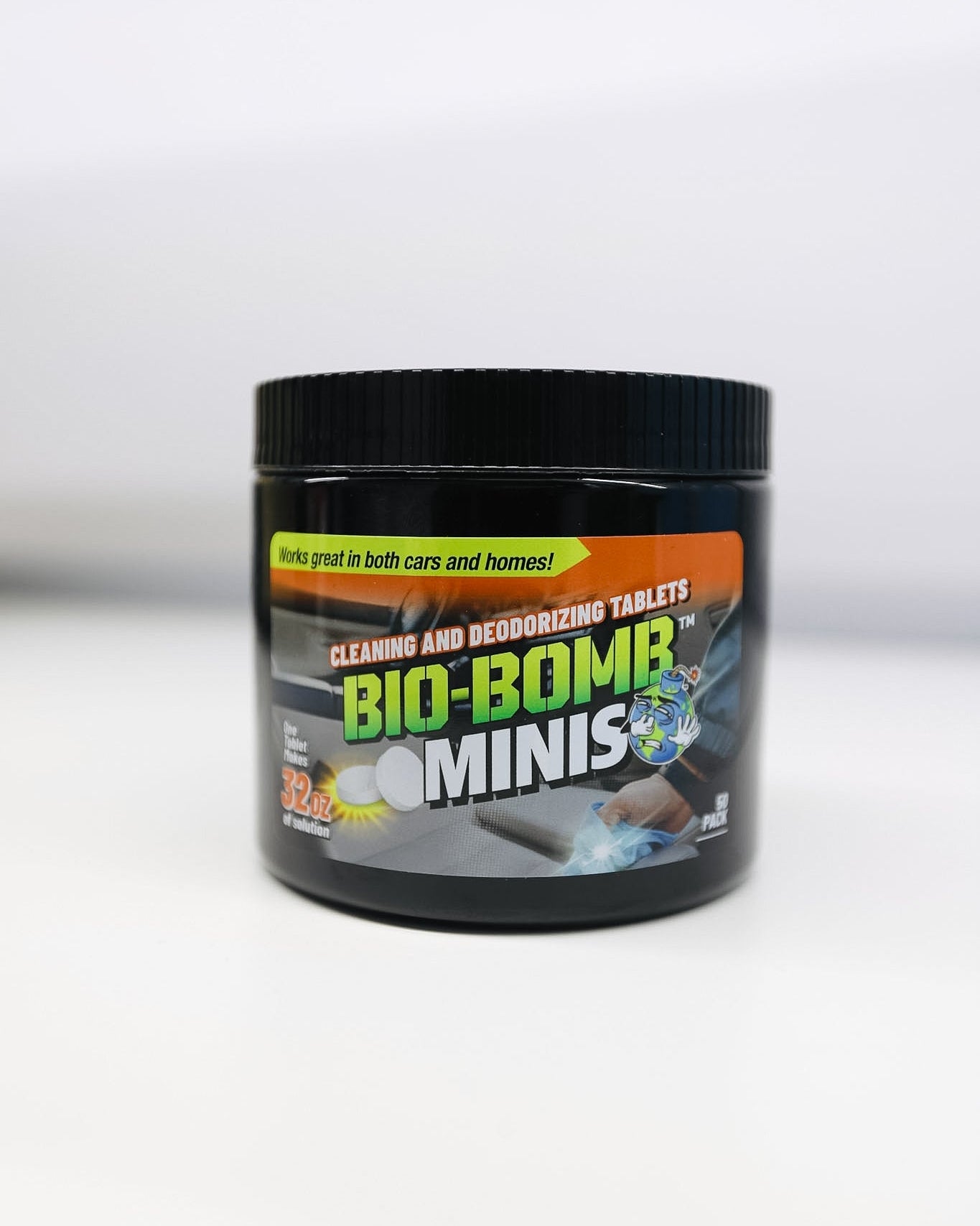 Bio-Bomb Minis-Dissolvable Cleaning & Deodorizing Tablets 50 Pack