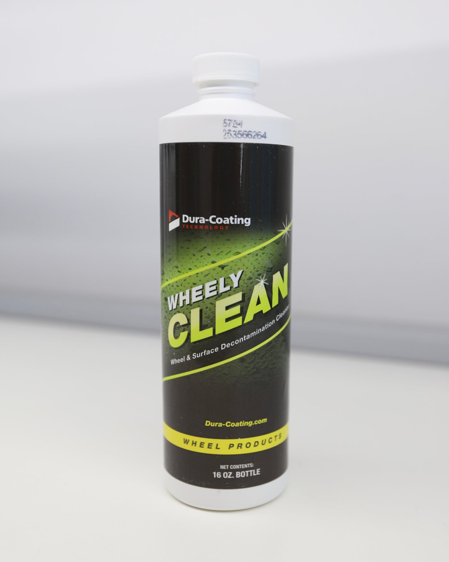 Can of Dura-Coating Wheely Clean on a white background