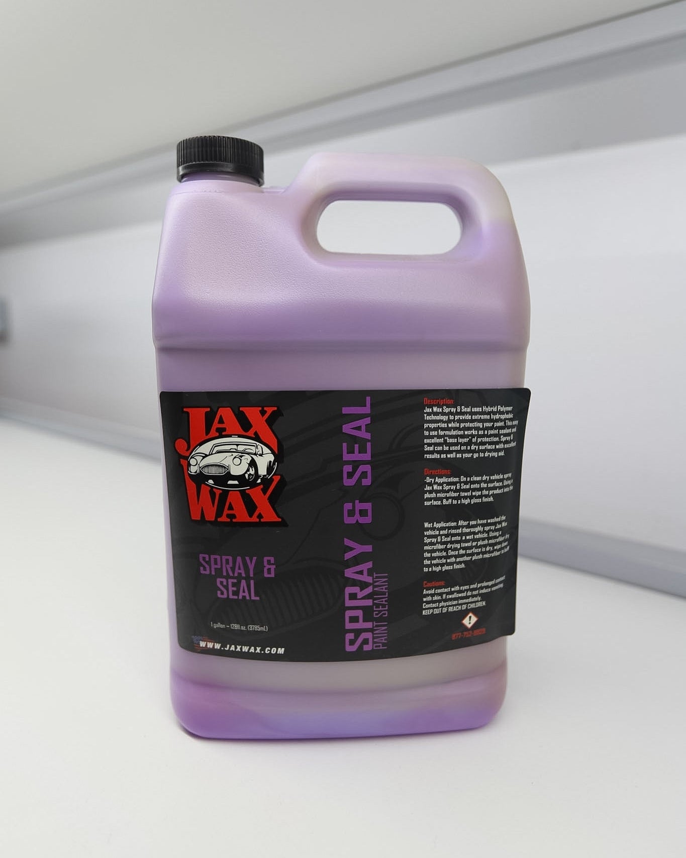Jax Wax - Spray & Seal Paint Sealant - 1gal