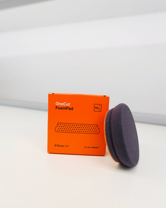 KochChemie One Cut Pad 3 Inch | Medium Cut Foam Polishing Pad