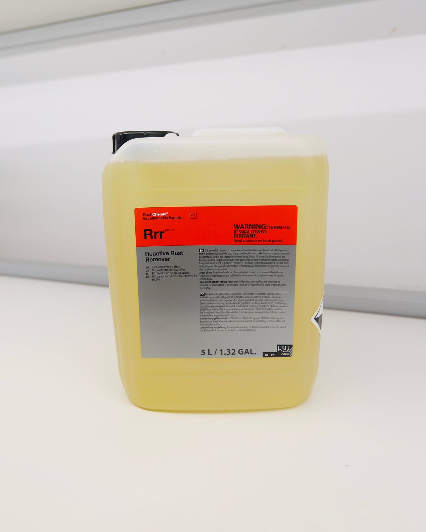 Koch Chemie RRR Reactive Rust Remover 5L | Iron & Fallout Remover for Cars