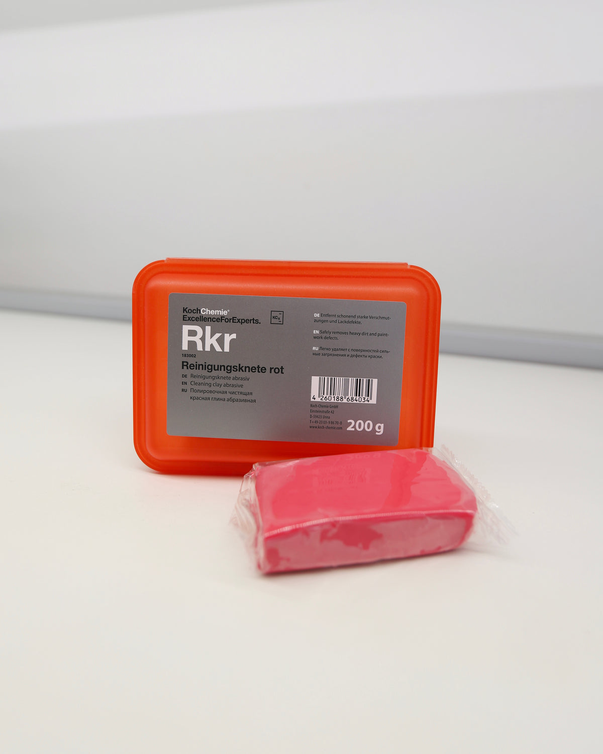 KochChemie - Rkr Abrasive Clay Bar Red - 200g