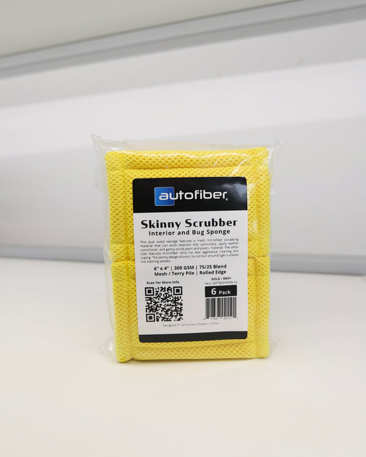 AutoFiber - Skinny Scrubber - 6pk