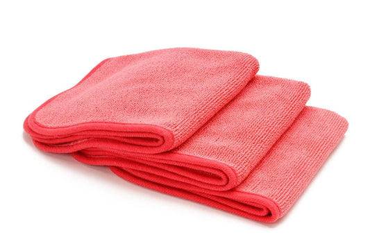 AutoFiber - Korean Twist Glass Towel Red - 3pk