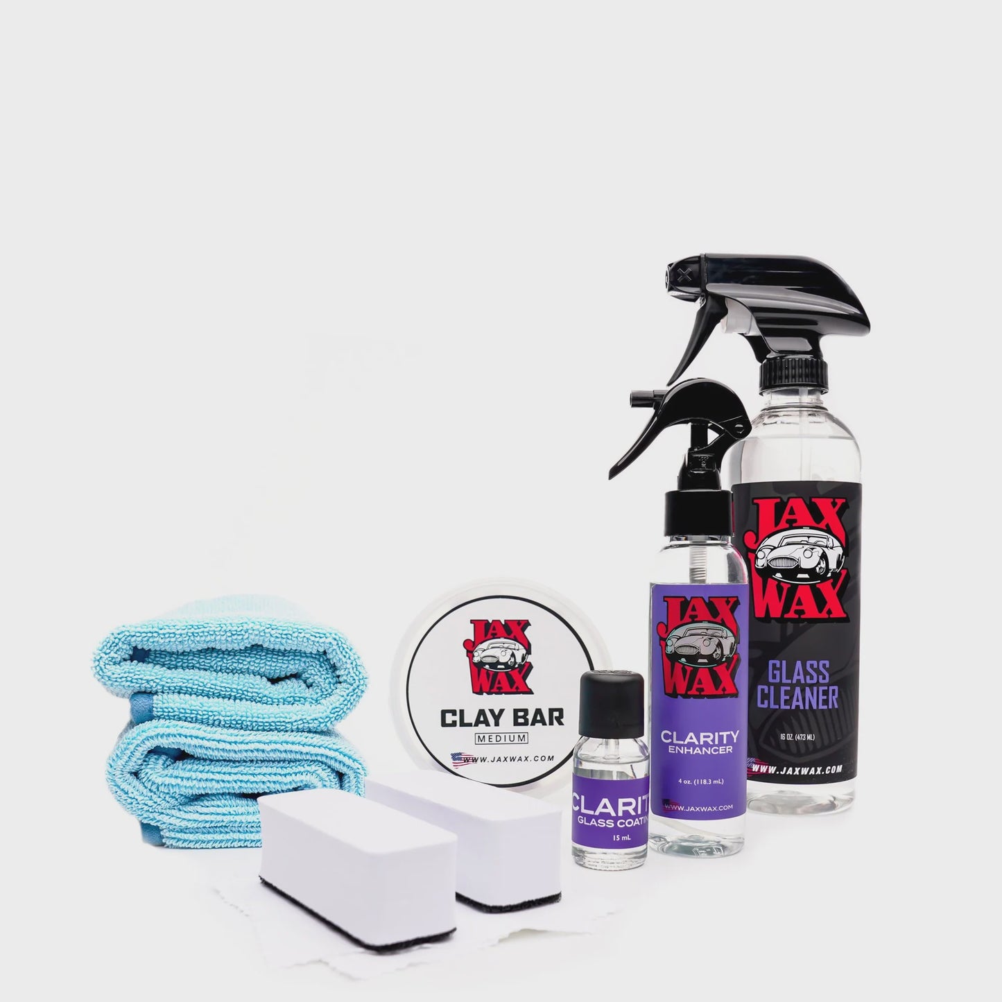 Jax Wax - Clarity Glass Coating Kit