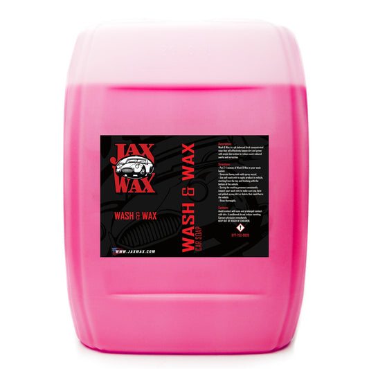 Jax Wax - Wash & Wax Car Soap - 5gal